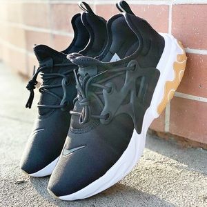 🌸 NIKE React PRESTO Sneakers Shoes NEW Black